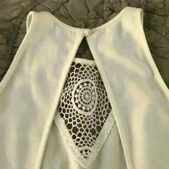 MINKPINK White Romper with Lace Detail - Picture 7 of 10